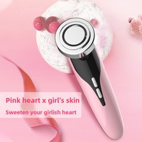 Appareil de beauté pour le visage et les yeux, massage par la lumière colorée et vibration, rajeunissement, portable, usage domestique