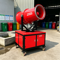 Canon à brouillard anti-poussière automatique 380V à moteur diesel pour atelier de meulage métallique – Suppression des particules en suspension