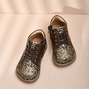 Bottines brillantes pour bébé fille, semelle souple et rigide, chaussures d'hiver pour tout-petits - Product Image 4