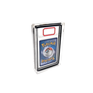 Étui de présentation pour cartes graduées en acrylique magnétique personnalisé, hauteur réglable, portable pour BGS CGC <span class=keywords><strong>PSA</strong></span> TCG Pokemon avec protection UV - Product Image 1