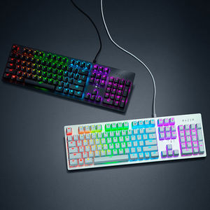 <span class=keywords><strong>Razer</strong></span> — <span class=keywords><strong>clavier</strong></span> de jeu professionnel en alliage d'aluminium, <span class=keywords><strong>blanc</strong></span>, noir et rose, 1 pièce, couverture supérieure givrée, <span class=keywords><strong>clavier</strong></span> léger rvb - Product Image 6