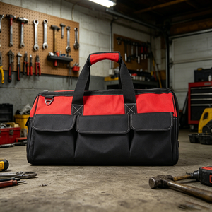 Bolsa de Herramientas Eléctricas Portátil Resistente, Bolsa de Transporte Pequeña para Reparación de Redes, Maletín para Electricistas y Reparadores - Product Image 2