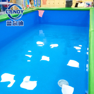 Membrana impermeable de PVC de la serie Landy de color sólido para suelo de piscina antideslizante R10 - Product Image 2