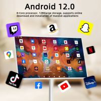 Téléviseur intelligent 32 pouces avec écran LCD IPS tactile capacitif CMS intégré pour les affichages publicitaires