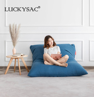 Super confort, vente en gros directe d'usine, grand pouf, housse de pouf personnalisée, canapé pouf, poufs en vrac
