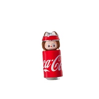 Authentique Officiel Pop Mart Labubu Monsters Cola Blind Mystery Box Cute Cartoon Plush Figure Toys Pendant Dolls