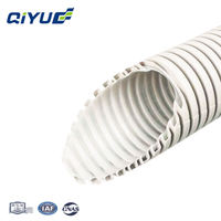 Conduite d'air semi-rigide flexible en PE, antibactérienne, antistatique, pour système de ventilation centralisée CVC