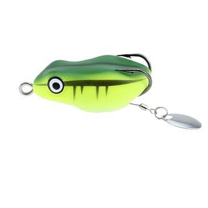 Offre Spéciale Cheery Mini Snake Fish Bait 20 couleurs avec crochet noir fort PVC grenouille leurre 8.5G 4.5cm - Product Image 6