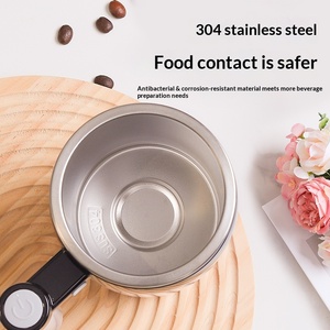 Garrafa Térmica para Café, Recargable, con Agitación Magnética Eléctrica, Portátil, para Uso Doméstico, Aislamiento Térmico de 12-24 <span class=keywords><strong>Horas</strong></span>, Moderna - Product Image 3