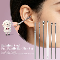 Set Profesional de 10 Piezas para el Cuidado de las Uñas, Kit de Manicura y Pedicura de Acero Inoxidable, Herramientas Portátiles de Viaje para Cortar Uñas