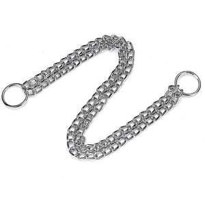 Guinzaglio a Catena per Cani in Acciaio Inossidabile Cromato, Regolabile, a <span class=keywords><strong>2</strong></span> o 3 File, per Addestramento, Resistente, per Grossisti - Product Image 4