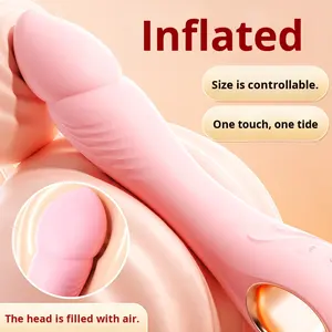 Baguette gonflable G-Spot pour femmes 9 fréquence <span class=keywords><strong>sax</strong></span> jouets vibrateur pour stimulation clitoridienne féminine Masturbation adulte Massage - Product Image 3