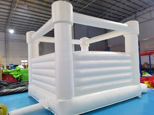 Château gonflable commercial blanc très populaire, <span class=keywords><strong>de</strong></span> qualité supérieure, à prix avantageux, idéal pour les jeux <span class=keywords><strong>de</strong></span> saut. - Product Image 6