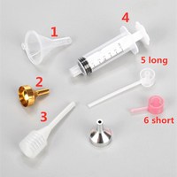 Adaptateur de transfert de parfum en plastique pour flacon à sertir – Outil de décantation et de recharge