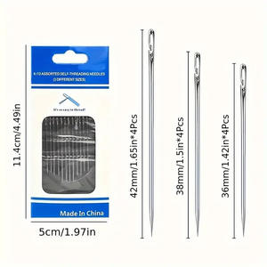 家庭用DIY工芸品12ピース/セットミシン針セット手作りに適したさまざまなサイズの家庭用 - Product Image 1