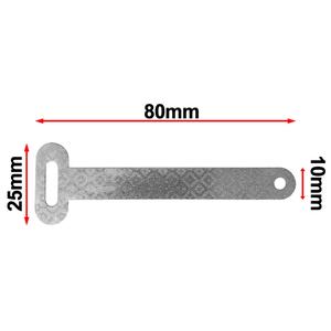 SJPACK CH ตัวล็อคเหล็กชุบสังกะสีแบบวงแหวน สำหรับปิดผนึกถังไฟเบอร์แบบใช้ซ้ำได้ ขนาด 80*25 เป็นมิตรกับสิ่งแวดล้อม ระบบอัตโนมัติเต็มรูปแบบ - Product Image 6