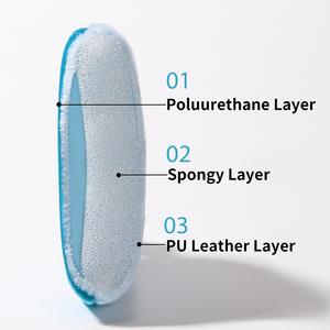LMLTOP Piumino per Polvere in Velluto Floccato di Puro Cotone, Taglia <span class=keywords><strong>L</strong></span>, Lavabile, Colori Personalizzabili, Confezione Singola - Product Image 6