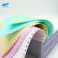 Papier autocopiant 3 trous, 10 rames, 3 mil, 24 lb, 2 feuillets, dos couché, 500 feuilles, logo personnalisé, pour imprimantes jet d'encre