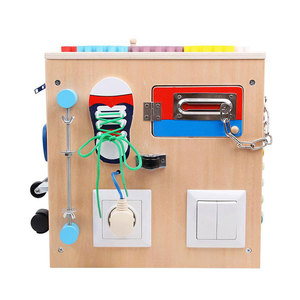 Nuevo diseño educativo <span class=keywords><strong>de</strong></span> <span class=keywords><strong>Montessori</strong></span> juguete <span class=keywords><strong>Cubo</strong></span> <span class=keywords><strong>de</strong></span> madera ocupado Niño - Product Image 6