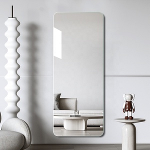 Nhà máy cung cấp quá khổ ulter-rõ ràng miễn phí đứng đầy đủ chiều dài cơ thể mặc quần áo lớn tường gương - Product Image 1