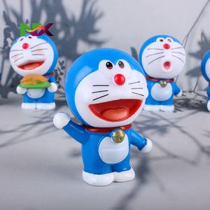 Doraemoned - Juego <span class=keywords><strong>de</strong></span> 6 Muñecos <span class=keywords><strong>de</strong></span> Colección, Figura <span class=keywords><strong>de</strong></span> Gato Robot, Anime, Venta al por Mayor, Dropship - Product Image 4