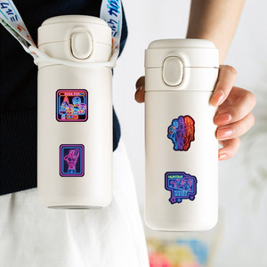 50 Pegatinas <span class=keywords><strong>de</strong></span> PVC <span class=keywords><strong>de</strong></span> Neón con Diseño <span class=keywords><strong>de</strong></span> Grupo <span class=keywords><strong>de</strong></span> Cazadores <span class=keywords><strong>de</strong></span> Brujas KPOP, Pegatinas Creativas <span class=keywords><strong>de</strong></span> Neón para Coche, Personalizadas, Coloridas, para Decoración <span class=keywords><strong>de</strong></span> Automóviles - Product Image 3