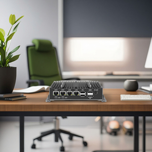 Intel Celeron N100 Industrial Grade Embedded <span class=keywords><strong>Computer</strong></span> Firewall Pfsense Mini PC 4GB RAM e 128GB SSD supporto CN/US/EU/UK Plug - Product Image 6
