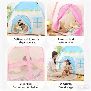 Tenda giocattolo per bambini per interni/esterni per <span class=keywords><strong>la</strong></span> principessa <span class=keywords><strong>casa</strong></span> costruzione relax <span class=keywords><strong>casa</strong></span> e viaggi in campeggio per i bambini di tutte le età - Product Image 6