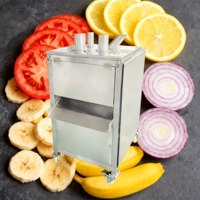 Machine automatique de coupe de fruits et légumes banane pomme ananas orange trancheuse pour une préparation efficace des aliments