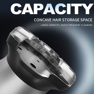 7D Magnetic Rotary Electric <b>Head</b> Shaver Bald <b>Razor</b> IPX6 Waterproof USB-C Rechargeable 90min Runtime OEM Custom Logo - Product Image 4