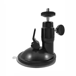 Factory supply camera accessories Dash Windshield Suction Cup Car Mount with 1/4 metal thread