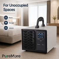 Générateur d'ozone, éliminateur d'odeurs, machine à ozone haute capacité, ozonateur pour éliminer les odeurs de fumée, de voiture, de sous-sol, de chambre d'animaux, purificateur d'air