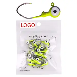 5 buah/tas tas tas umpan pancing Willfishing 5g, kepala jig 60mm plastik lembut warna-warni umpan pancing cacing