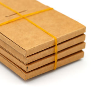 Carpeta de Papel Kraft Reciclable Ecológica de 7x10 cm, Embalaje para Tarjetas VIP, Porta Tarjetas de Regalo, Porta Joyas, Porta <span class=keywords><strong>Cupones</strong></span>, Bolsillo de Papel Plegable - Product Image 6