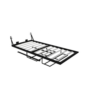 Mobilier Transformatif pour Hôtel <span class=keywords><strong>Lit</strong></span> Caché <span class=keywords><strong>Lit</strong></span> <span class=keywords><strong>Mural</strong></span> Vertical Inclinable Grand <span class=keywords><strong>Lit</strong></span> avec Bureau et Étagère - Product Image 2