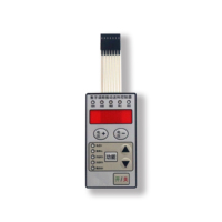 Clavier à membrane pour équipement de cuve vibrante, clavier de commande pour alimentateur industriel, anti-vibration et anti-poussière, stable et sensible