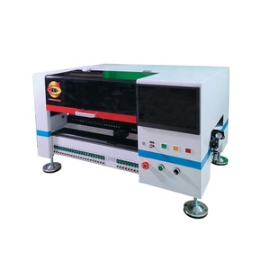 Mini Máy tính để bàn tự động 4 đầu Chọn nơi SMT máy <span class=keywords><strong>Led</strong></span> Chip mounter SMD máy móc sản xuất điện tử - Product Image 2