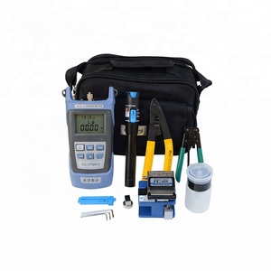 Fibra Óptica Cabo <span class=keywords><strong>Tool</strong></span> <span class=keywords><strong>Kit</strong></span> com Medidor De Potência Óptica Equipamento De Fibra Óptica para Rede FTTH FTTB FTTX - Product Image 2