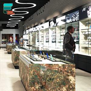 Présentoir de club de golf au détail présentoir en verre <span class=keywords><strong>Smok</strong></span> <span class=keywords><strong>Shop</strong></span> conception de dispensaire optique meubles de magasin de fumée - Product Image 1