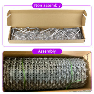 Usine en gros 5 broches Base en plastique en acier inoxydable <span class=keywords><strong>Anti</strong></span> Bird Spike <span class=keywords><strong>Anti</strong></span> Pigeon pour gouttière - Product Image 6