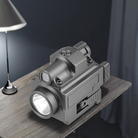 Lampe torche tactique COB LED avec aimant, rechargeable par USB, corps en alliage d'aluminium, étanche IP65, lumière laser nocturne brillante