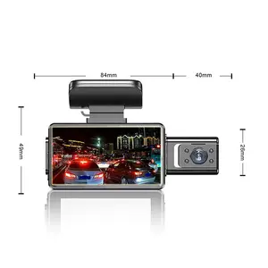 Dashcam Dual Camera 1080P HD Inside Front Rear Camera Drive Recorder Car DVR Auto 170 Degree Wide Angle Night Vision Camera