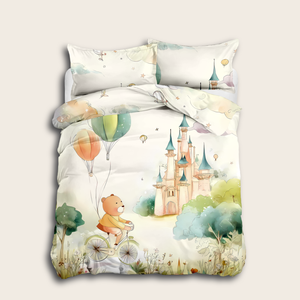 Juegos <span class=keywords><strong>de</strong></span> Cama <span class=keywords><strong>de</strong></span> Algodón con Estampado Geométrico, Edredón Infantil Económico, Sábanas y Fundas <span class=keywords><strong>de</strong></span> Algodón, Juego <span class=keywords><strong>de</strong></span> Ropa <span class=keywords><strong>de</strong></span> Cama <span class=keywords><strong>de</strong></span> Dibujos Animados para Niños - Product Image 6