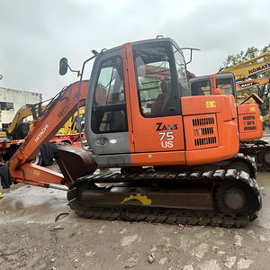 <span class=keywords><strong>HITACHI</strong></span> Usado ZX75 Zero Tail Swing Mini 7.5 Ton ZX Zaxis 75 US ZX75US 7.5 T 7.5Ton Escavadeira Hidráulica de Esteiras para Paisagismo - Product Image 2