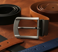Boucles de ceinture personnalisées durables en stock, style classique pour affaires, haute qualité, à associer aux jeans, approvisionnement en gros direct d'usine