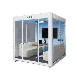 Oficina Móvil de Estructura de Acero, Diseño Minimalista, Estructura de Acero Ligero, Edificio de Oficinas para Exteriores - Product Image 5