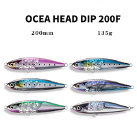 SHIMANO OCEAN HEAD DIP 175F leurre dur artificiel 175mm 97g appâts de pêche avec échelle Flash pour brochet eau salée pêche à la traîne Pesca