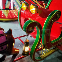 Fun Fair Amusement Park Rides Équipement Carrousel Rotary Christmas Self Control Avion à vendre