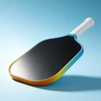 Fabricant, vente en gros, OEM, raquette de pickleball en fibre de carbone de haute qualité, 16 mm, durable, 225 g, portable, antidérapante, entraînement, enfants