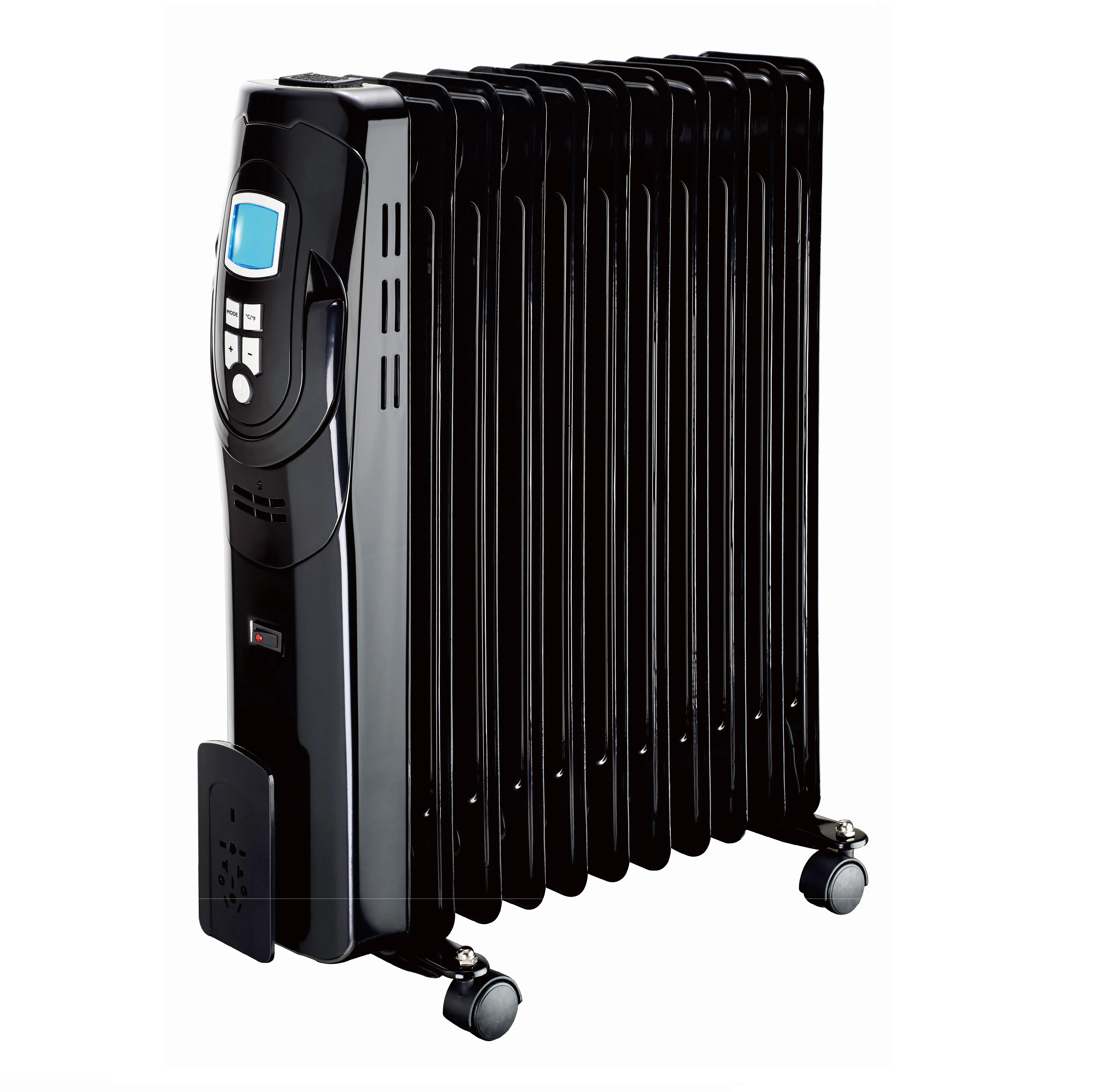 WIFI oil heater LCD display 24H timer 1000W~2500W Hot sale electric room heater home oil filled radiator oil radiator